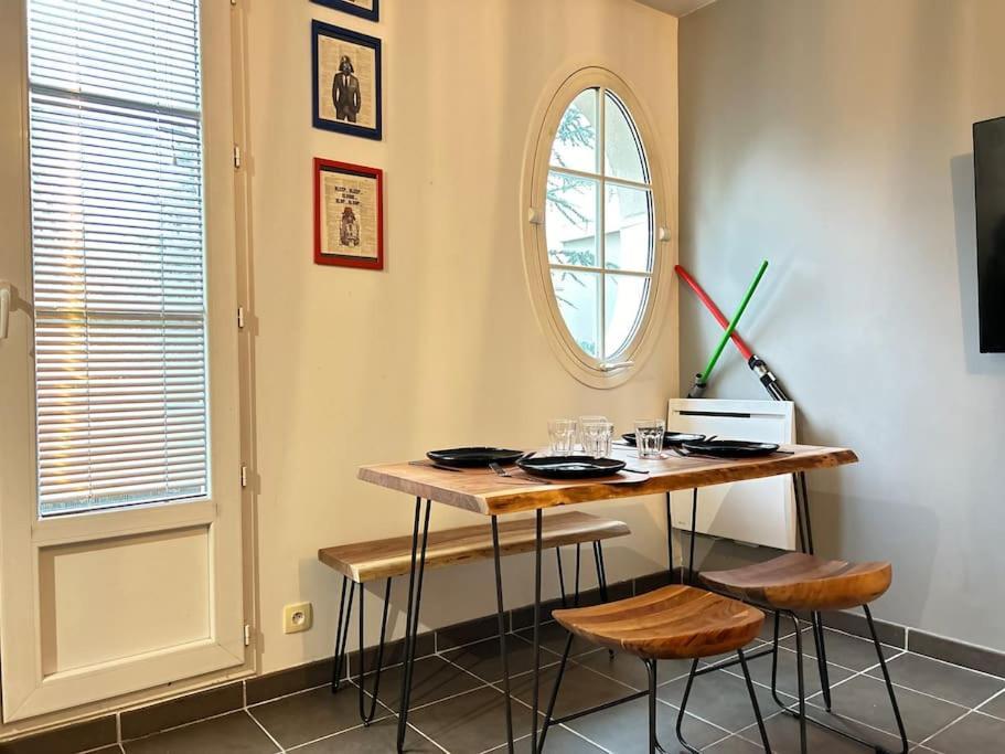Once Upon A Time - 7Min From Disneyland - Free Private Parking - Self Checkin - Balcony - Barbecue Magny-le-Hongre Eksteriør bilde