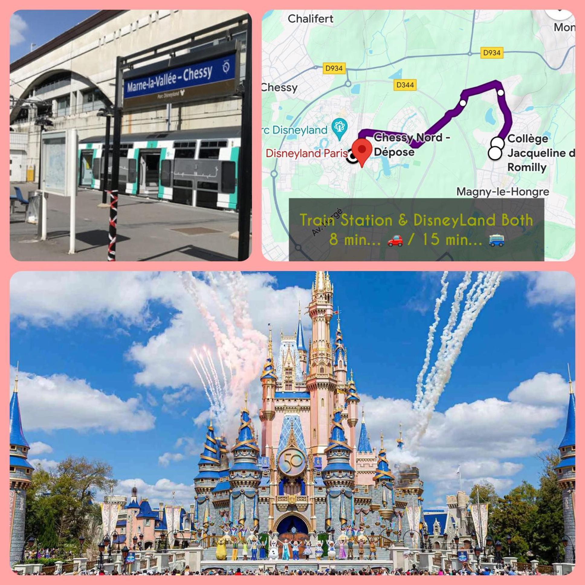 Once Upon A Time - 7Min From Disneyland - Free Private Parking - Self Checkin - Balcony - Barbecue Magny-le-Hongre Eksteriør bilde