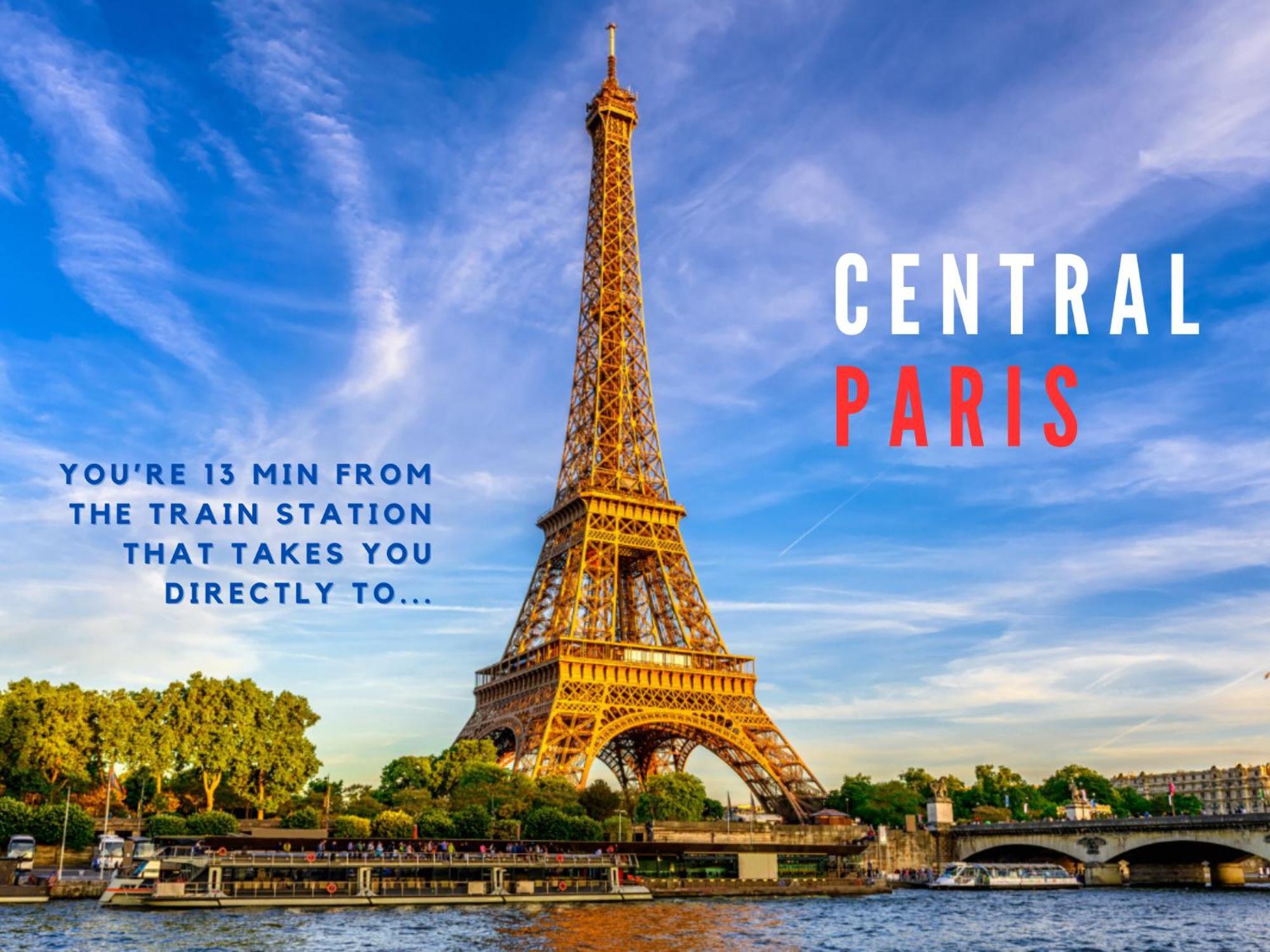 Once Upon A Time - 7Min From Disneyland - Free Private Parking - Self Checkin - Balcony - Barbecue Magny-le-Hongre Eksteriør bilde