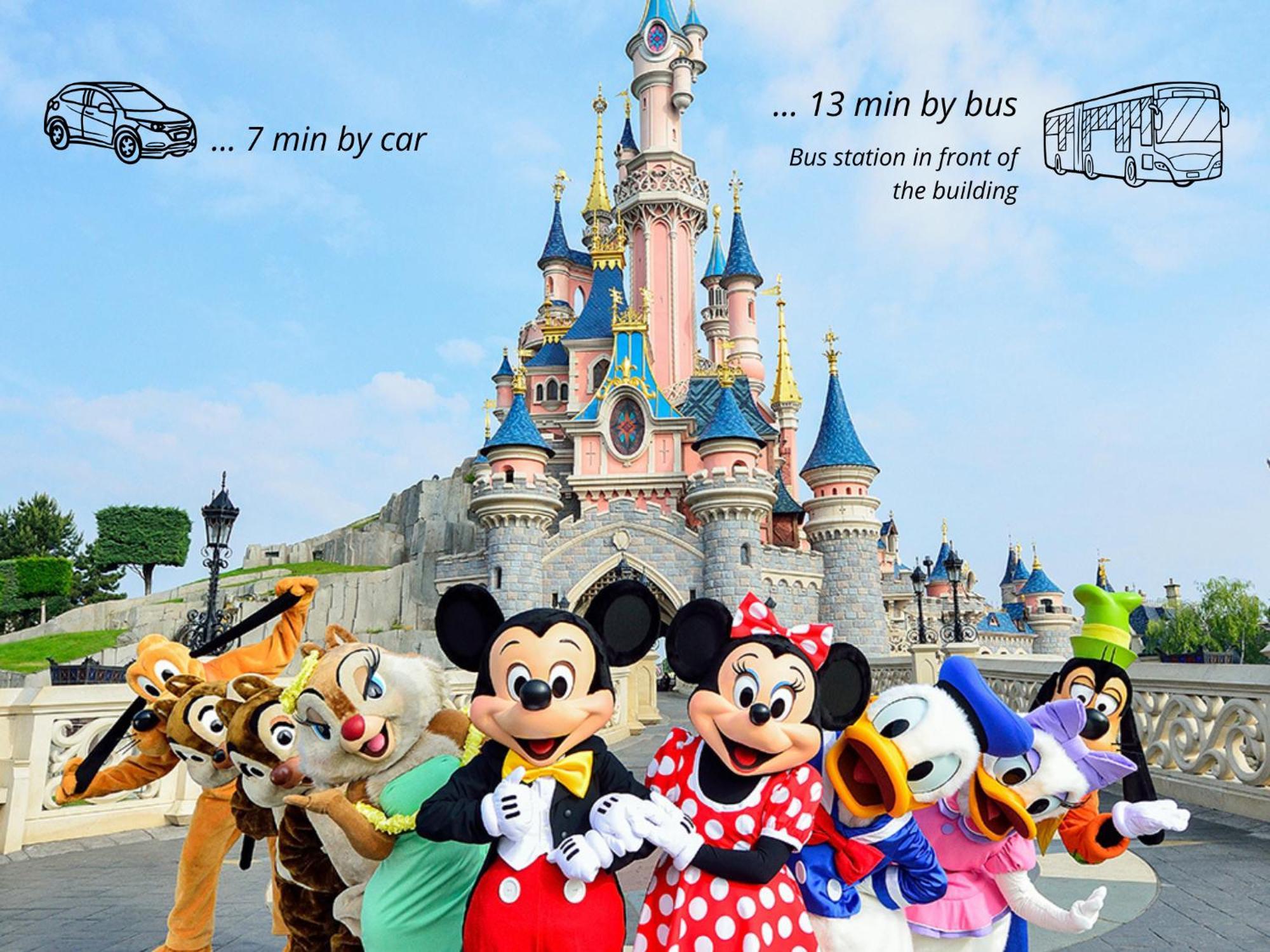 Once Upon A Time - 7Min From Disneyland - Free Private Parking - Self Checkin - Balcony - Barbecue Magny-le-Hongre Eksteriør bilde